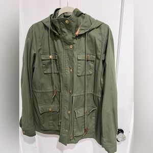 Lightweight utility jacket | Army Green | Women’s Large